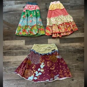 Girls size 6 Matilda Jane skirt lot
